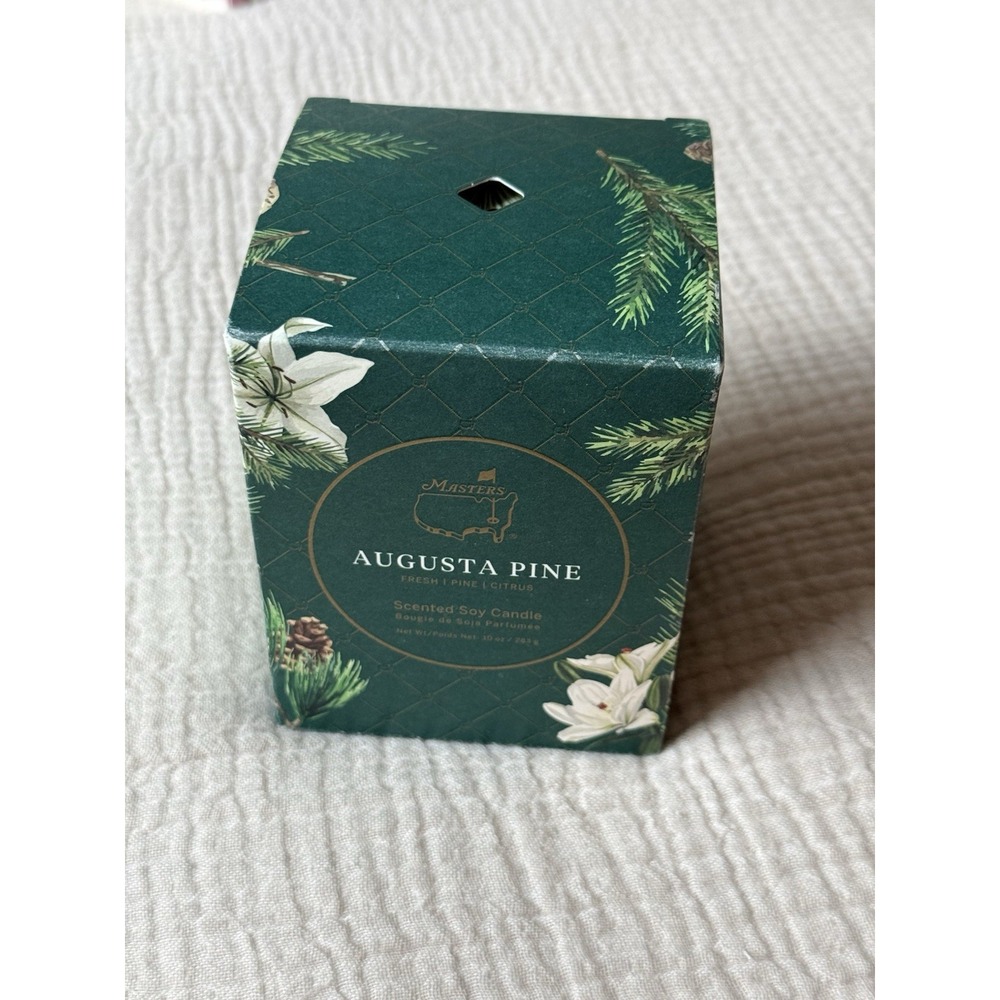 Masters 2026 Golf Tournament Soy Candle Augusta Pine Scented New In Box